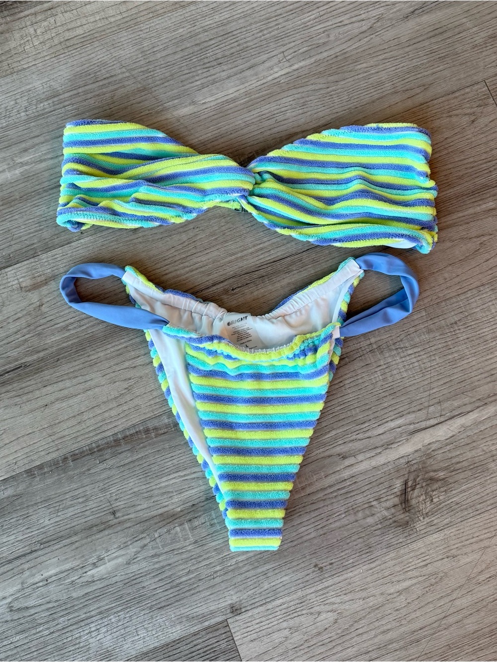bright swimwear set